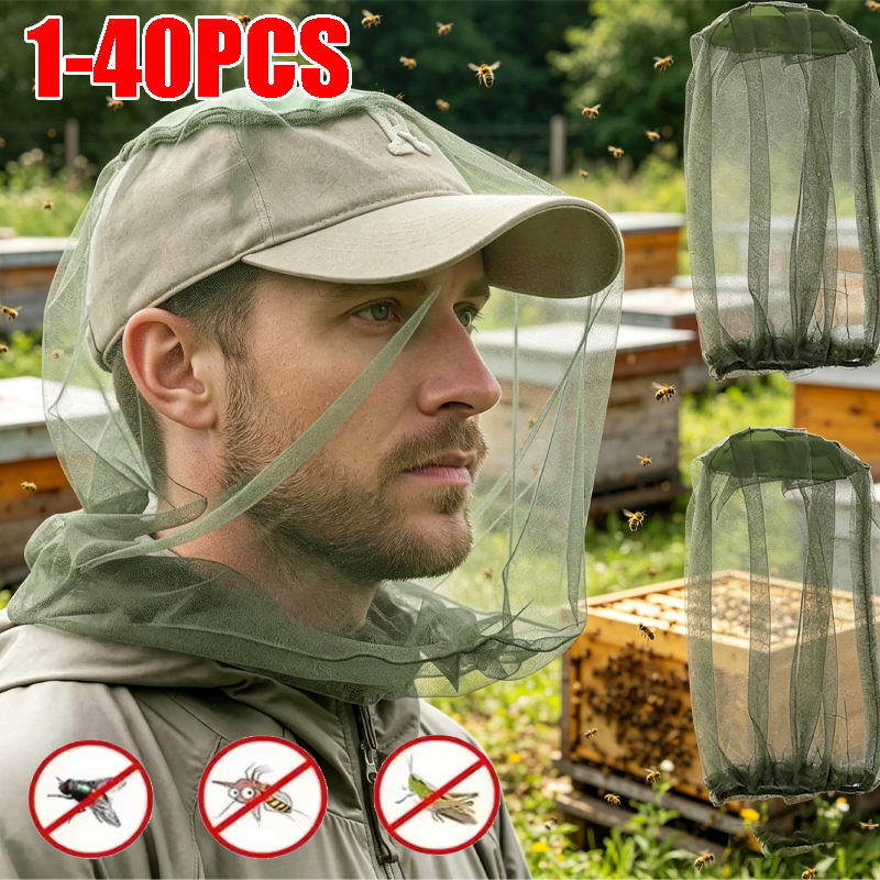Fishing Hat - قبعة صيد واقية من الشمس والبعوض،