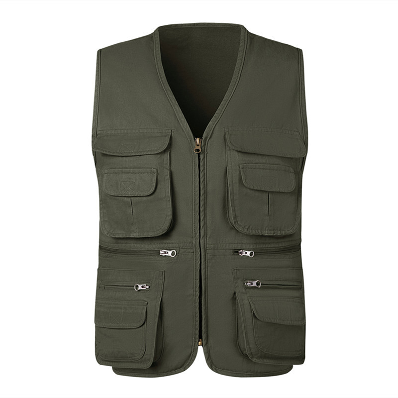 Fishing Vest - الصيف الرجال التكتيكية التنزه سترة لصيد