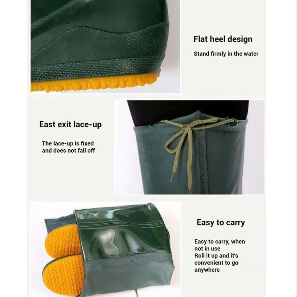 Fishing Pants Waterproof - سراويل بلاستيكية من مادة PVC، سراويل