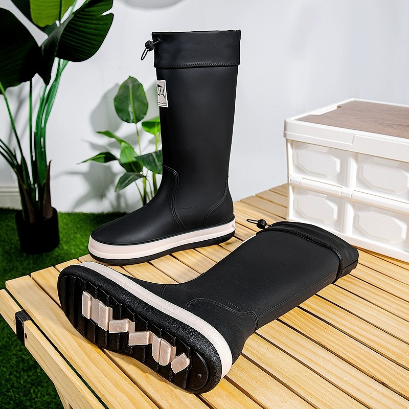 أحذية مطر عالية الساق للرجال،  - مراجعة Fishing Boots وسعره
