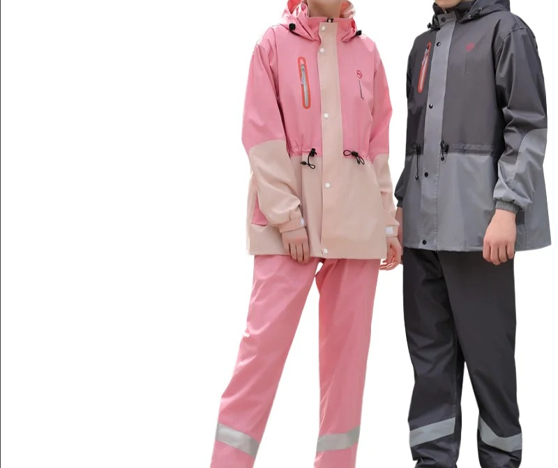 معطف مطر عاكس للضوء للركوب في  - مراجعة Fishing Rain Suit وسعره