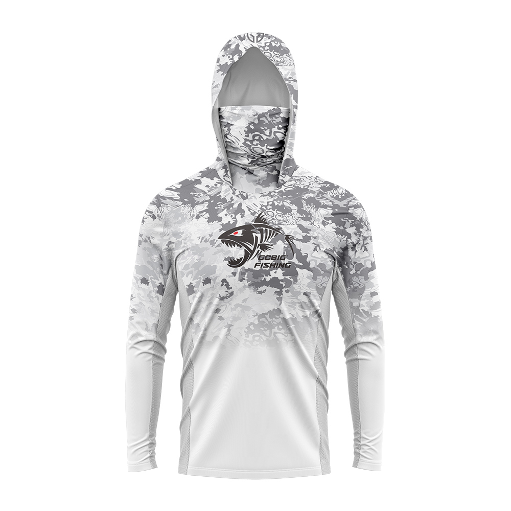 قميص صيد بغطاء رأس UPF50+ مع غ - مراجعة Fishing Shirt Uv Protection وسعره