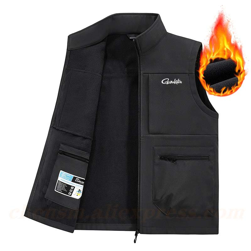 سترة صيد للرجال من Gamakatsu م - مراجعة Fishing Vest وسعره