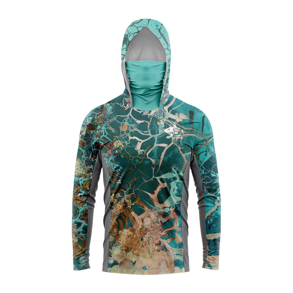 قميص صيد رجالي بأكمام طويلة لل - مراجعة Fishing Shirt Uv Protection وسعره