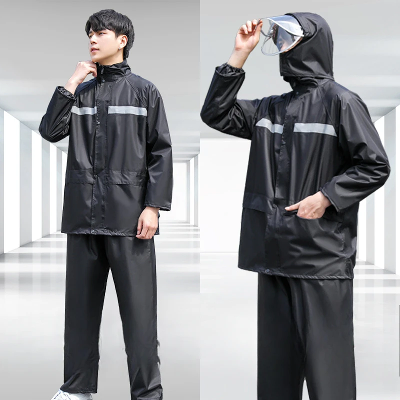 معطف واق من المطر وسراويل المط - مراجعة Fishing Rain Suit وسعره