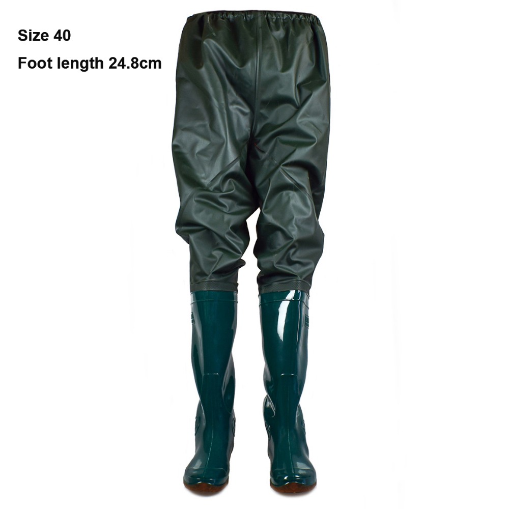 سراويل صيد متكاملة من البلاستي - مراجعة Fishing Pants Waterproof وسعره