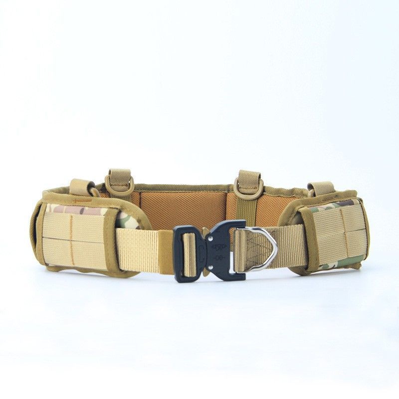 حزام صيد تكتيكي أسود مبطن، قاب - مراجعة Fishing Belt وسعره